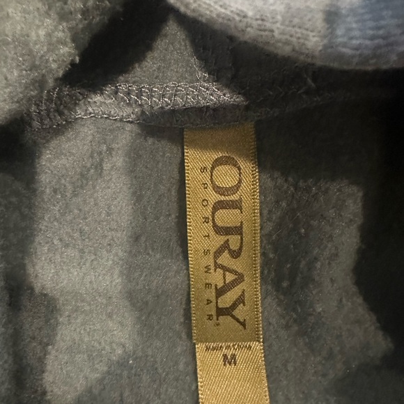 Oura Blue Hoddie Sweater with Shelby Cobra Embroidered Logo - Picture 3 of 11